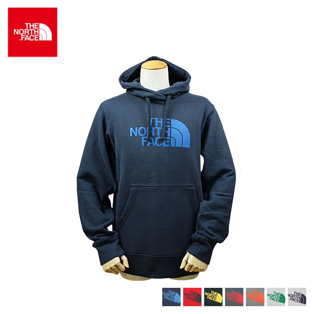 送料無料 ザ ノースフェイス THE NORTH FACE ジップアップ スウェット パーカー メンズ 2014年 新作 AAZZ 7カラー MEN'S HALF DOME HOODIE [ 正規 あす楽 ]【バレンタイン】