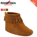 ~lgJ MINNETONKA xr[ LbY xN obN tbv u[c VELCRO BACK FLAP BOOTIE