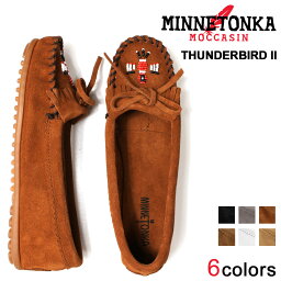 【最大1000円OFFクーポン配布中】 ミネトンカ MINNETONKA <strong>モカシン</strong> サンダーバード 2 レディース フラットシューズ THUNDERBIRD II