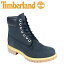 【お買い物マラソン ポイント最大30倍】Timberland ティンバーランド 6インチ プレミアム ウォータープルーフ ブーツ 6 PREMIUM WATERPROOF BOOTS ヌバック 防水 6163A ネイビー メンズ
