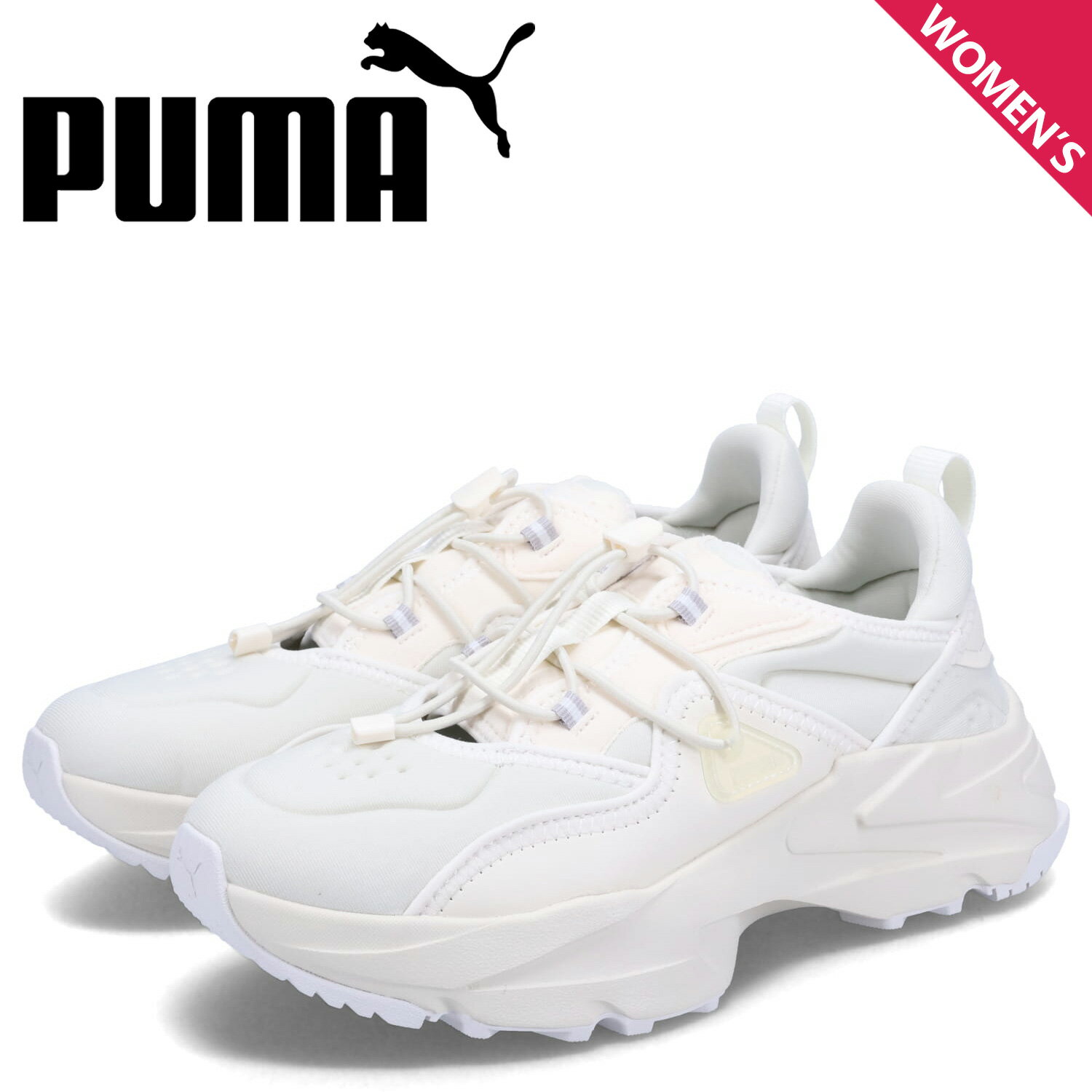 <strong>プーマ</strong> PUMA スニーカー <strong>オーキッド</strong> <strong>サンダル</strong> ウィメンズ レディース 厚底 ORKID SANDAL WNS ホワイト 白 388968