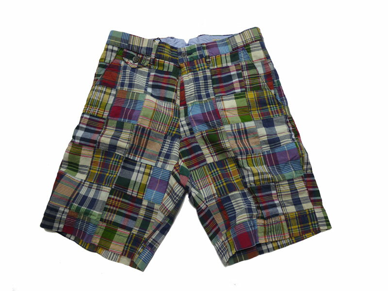 2012 春夏新作 海外限定 POLO RALPH LAUREN PATCHWORK SHORTポロ ラルフ ローレン パッチワーク ショーツ［okym］ ［正規品］