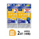 【送料無料】 【2パック】 DHC イチョウ葉 脳内α アルファ 30日分×2パック (180粒) ディーエイチシー サプリメント イチョウ葉 フラボノイド配糖体 テルペンラクトン 健康食品 粒タイプ 【機能性表示食品】