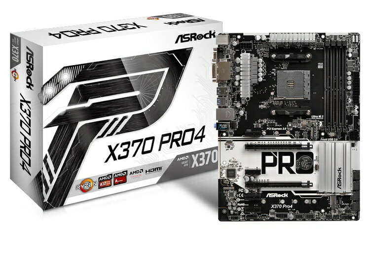 【送料無料】ASRock ATX X370 PRO4 マザーボード AMD X370 チップセット
