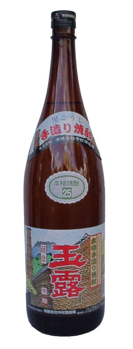 25°玉露(ぎょくろ) 黒麹 1.8L