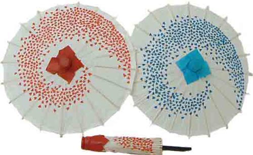 ミニ飾り傘桜【あす楽対応】ディスプレイなど用途はいろいろ!!披露宴でも人気です