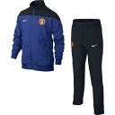 ナイキ NIKE-549060-403 2013-14 マンチェスターU MANU SQUAD DRI-FIT サイドライン ウーブン ウォームアップ スーツ 上下セット ジュニア キッズ 上下セット