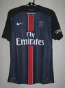 ナイキ 2015-16 nike-658907-411 パリ サンジェルマン PSG DRI-FIT ホーム スタジアム ゲーム シャツ 半袖