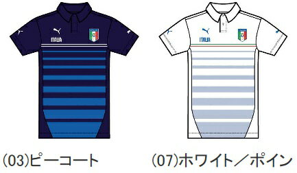 プーマ　2014SS PUMA-744274　FIGC　イタリア　半袖　ポロシャツ...:sumitasports:10184874