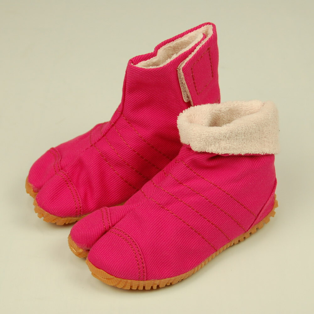 【送料無料】子供用　ファッション地下足袋【ピンク】　13．0cm〜20．0cm