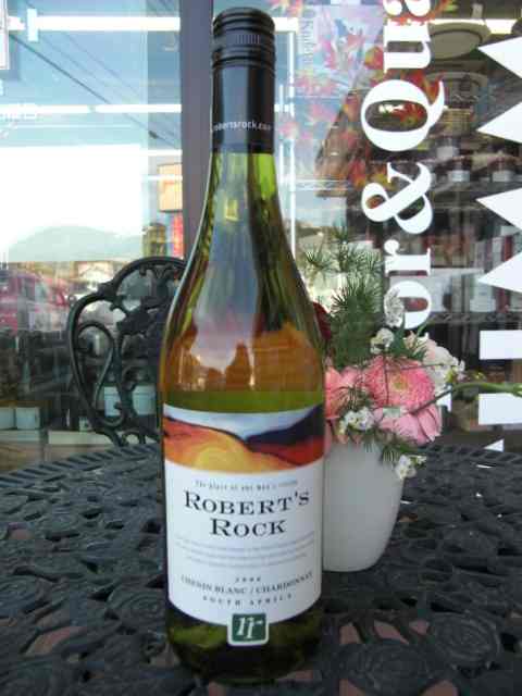 南アフリカロバーツ・ロック / シュナン・ブラン シャルドネROBERT'S ROCKCHENIN BLANC / CHARDONNAY 2006