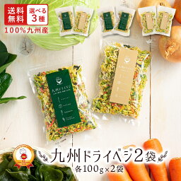 国産 乾燥<strong>野菜</strong>ミックス 九州ドライベジ100g×2袋 【メール便 送料無料】 九州産 乾燥 <strong>野菜</strong> まとめ買い 【選べる3パターン 玉ねぎ ワカメ ミックス】みそ汁の具 <strong>フリーズドライ</strong> <strong>野菜</strong>ミックス 仕送り 【出荷目安：ご注文後5~7日後】