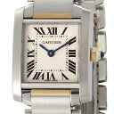 Cartier カルティエ タンクフランセーズ コンビ SM レディース 時計 W51007Q4 カルティエ タンクフランセーズ レディース 時計 5250円以上で送料無料