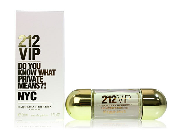 【香水/コスメ】 CAROLINA HERRERA キャロライナ ヘレラ 212 VIP オードパルファム 30ml