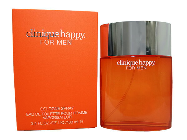 【香水/コスメ】 CLINIQUE クリニーク ハッピー フォーメン 100ML コロン happy FOR MEN COLOGNE【最大ポイント10倍変倍店舗】【ブランドバーゲン】【5250円以上で送料無料】CLINIQUE クリニーク フレグランス 香水 化粧品 5250円以上で送料無料