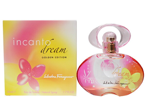 Ferragamo サルヴァトーレ フェラガモ インカント ドリーム オードトワレ ゴールデン エディション 50ml incanto dream golden edition5250円以上で送料無料