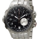 ハミルトン HAMILTON 腕時計 H77612133 カーキ ETO 文字盤：ブラック、ベルト：シルバー ハミルトン hamilton 時計 5250円以上で送料無料