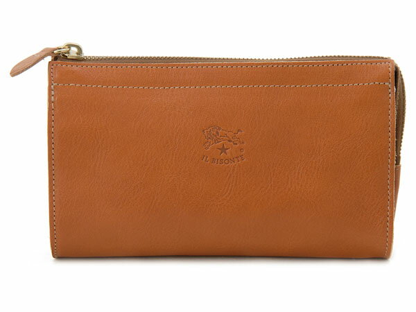 IL BISONTE イルビゾンテ 長財布 C0906-P-145 キャメル メンズ レディース 【楽ギフ_包装】【楽ギフ_のし宛書】【楽ギフ_メッセ入力】