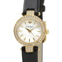 ケイトスペード kate spade 時計 1YRU0720 タイニーメトロ ホワイトシェル×ブラック革ベルト レディース 腕時計 DEAL