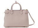 バーバリー BURBERRY トートバッグ 3997062 2WAY ショルダーバッグ ピンクパープル