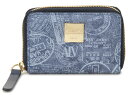 ALV エーエルブイ コインケース 小銭入れ WB5024-41-507 パスポートライン ブルー イタリア製 MADE IN ITALY 新品 【送料無料】