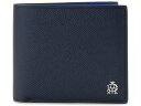 ダンヒル DUNHILL 二つ折り財布 2AC32N CADOGAN カドガン ネイビー