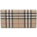 バーバリー BURBERRY 長財布 メンズ チェック ベージュ 8016613 VINTAGE ヴィンテージ