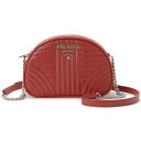 プラダ PRADA ショルダーバッグ レディース レッド 1BH147 2D91 F0YGF IOI