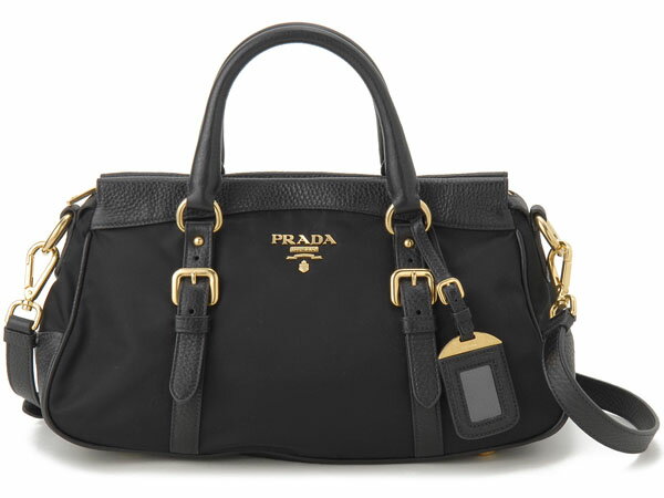 プラダ PRADA 2WAY ハンドバッグ 【ショルダーバッグ】 BN1840 QNZ F0002 NERO ブラック 【ブラダアウトレット】【マラソン201207_ファッション】【5250円以上で送料無料】