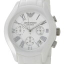 EMPOLIO ARMANI エンポリオ・アルマーニ メンズ　腕時計　クロノグラフ セラミカ　ホワイト CERAMICA AR14045250円以上で送料無料 アルマーニ 人気の セラミック ウオッチ セラミカ