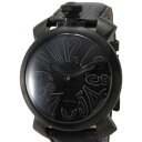 GaGa MILANO ガガミラノ メンズ 腕時計 マヌアーレ 48MM PVD/Carbonio 5012.2 BKGaGa MILANO/ガガミラノ/時計/watch/ 5250円以上で送料無料