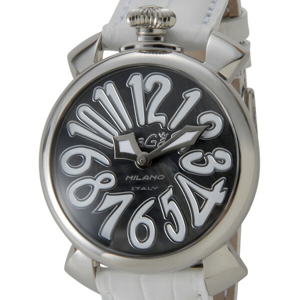 GaGaMILANO ガガミラノ 男女兼用 腕時計 マヌアーレ クオーツ 40MM アッチャイオ 5020.4WH【マラソン201207_ファッション】【5250円以上で送料無料】