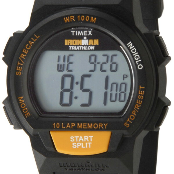 TIMEX タイメックス アイアンマン トライアスロン 10ラップ ベーシック フルサイズ 腕時計 時計 T5K169【マラソン201207_ファッション】【5250円以上で送料無料】