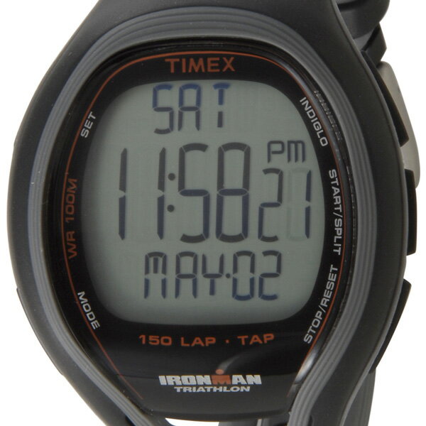 TIMEX タイメックス アイアンマン トライアスロン スリーク 150ラップ タップスクリーンテクノロジー 腕時計 時計 T5K253【最大ポイント10倍変倍店舗】【ブランドバーゲン】【5250円以上で送料無料】