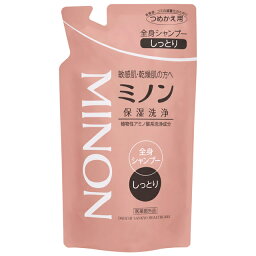 <strong>ミノン</strong>全身シャンプーしっとりタイプ 詰替用 380ml