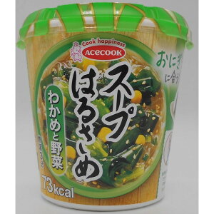 ◆エースコック スープはるさめ わかめと野菜 21G【6個セット】