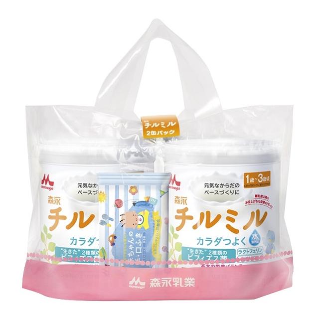 ◆<strong>森永</strong>乳業 <strong>チルミル</strong> 大缶<strong>2缶パック</strong> 800g×2