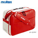 ショッピングエナメルバッグ molten KM0074-RW エナメルバッグ Lサイズ 赤白 オールスポーツバッグ モルテン 2021 【取り寄せ】