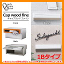 郵便ポスト 郵便受け キャップウッド ファイン 1Bタイプ 大型配達物対応 埋め込み式ポスト オンリーワンクラブ KS1-B187