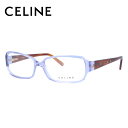 セリーヌ メガネフレーム 伊達メガネ レギュラーフィット CELINE VC1582S 0M24 55サイズ スクエア型 レディース ブラゾン アイコン ロゴ