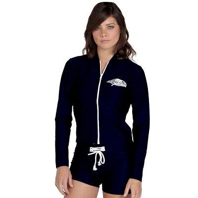 【マラソン201207_趣味】UVカット 水着（女性用） - レディース スイムジャケット 長袖　※UVカット(紫外線カット)最高値のUPF50+