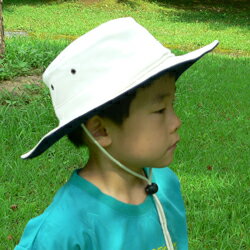 【レビューを書いて送料無料キャンペーン実施中】UVカット 帽子（子供用） - ボーイズ クリケット ハット　※紫外線カット(UVカット)最高値のUPF50+