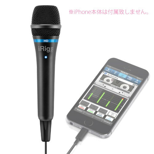 IK MULTIMEDIA IRIG MIC HD 安心の日本正規品 BLACK...:sunmuse:10005187