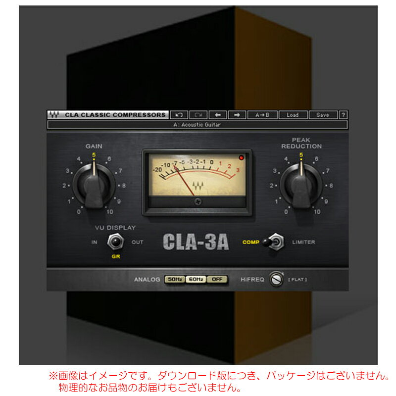 WAVES CLA-3A Compressor Limiter ダウンロード版 在庫限りの…...:sunmuse:10005571