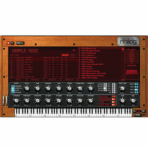 IK MULTIMEDIA SAMPLEMOOG 【旧代理店品のため特価!!】