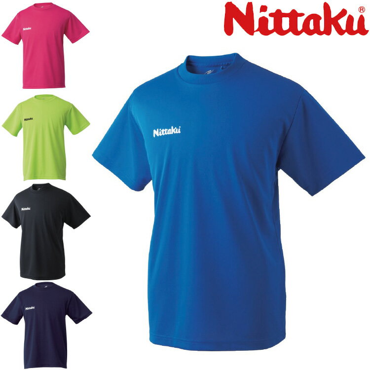 ドライTシャツ 男女兼用 ニッタク 卓球Tシャツ NX-2062 卓球用品...:sunward:10002495