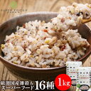 雑穀米 もち麦たっぷり16種雑穀米 1kg(500g×2) ...