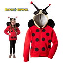 コスプレ 衣装 仮装 子供用 ダンス プリンセス キッズ コスチューム costume バレエ 可愛い ドレス ひな祭り 幼稚園 遊戯■RASTA IMPOSTA(ラスタインポスタ)ジップアップフードRI-16018-710【LEDY BUG/テントウ虫:KIDS:ネット限定】/BG20