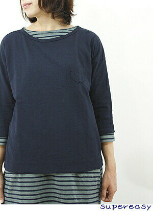 prit　(プリット) 11/1メンフィス糸天竺7分袖ルーズTシャツ・91212/90208【メール便対応】【ntrl-ladies】【style-selectshop】