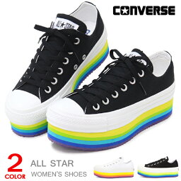 <strong>コンバース</strong> CONVERSE <strong>厚底</strong>スニーカー レディース オールスター <strong>厚底</strong> スニーカー ローカット ヒール 靴 CONVERSE ALL STAR CHUNKYLINE RB OX